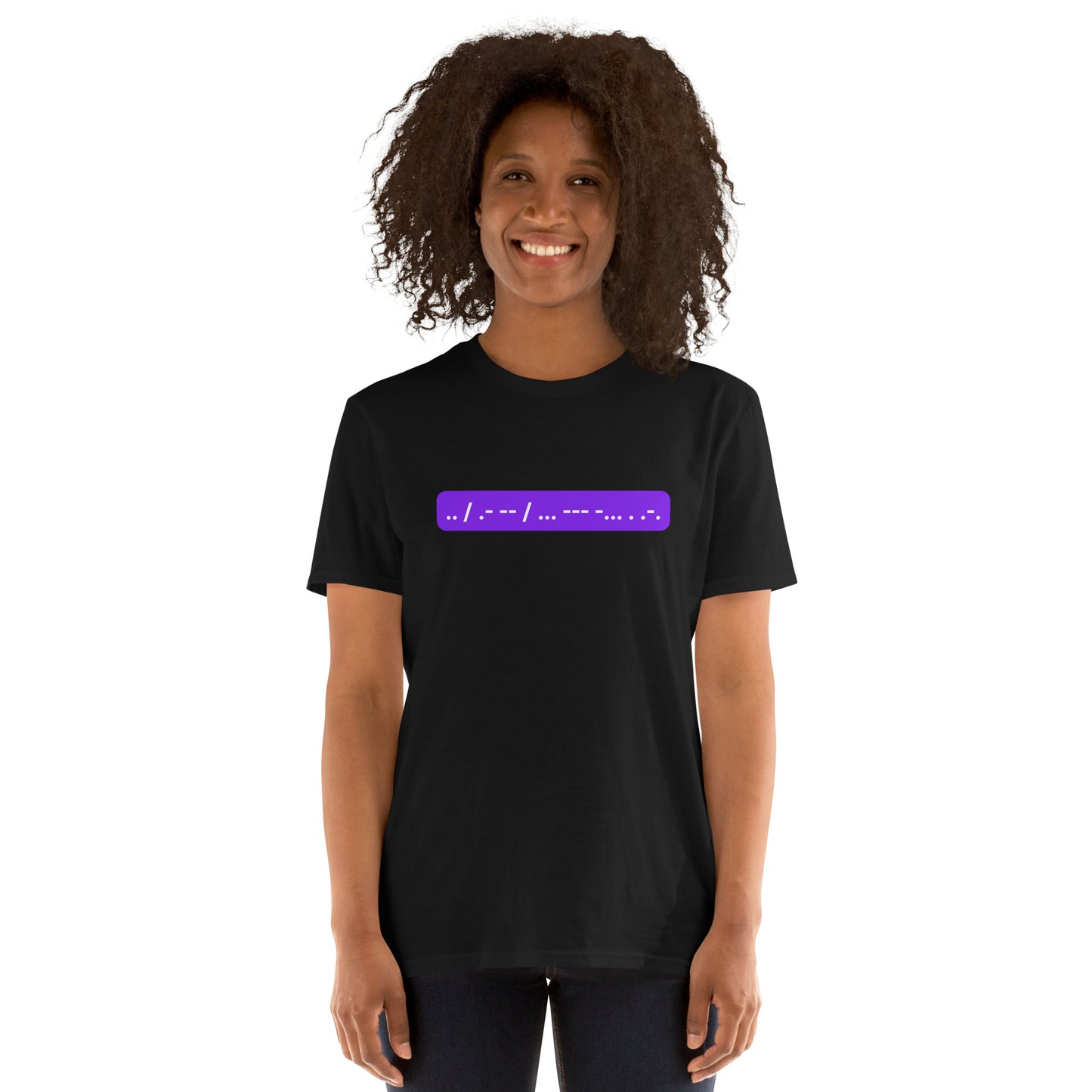 I Am Sober (Morse Code) Unisex Tee