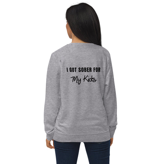 Sober For My Kids Crew Sweatshirt