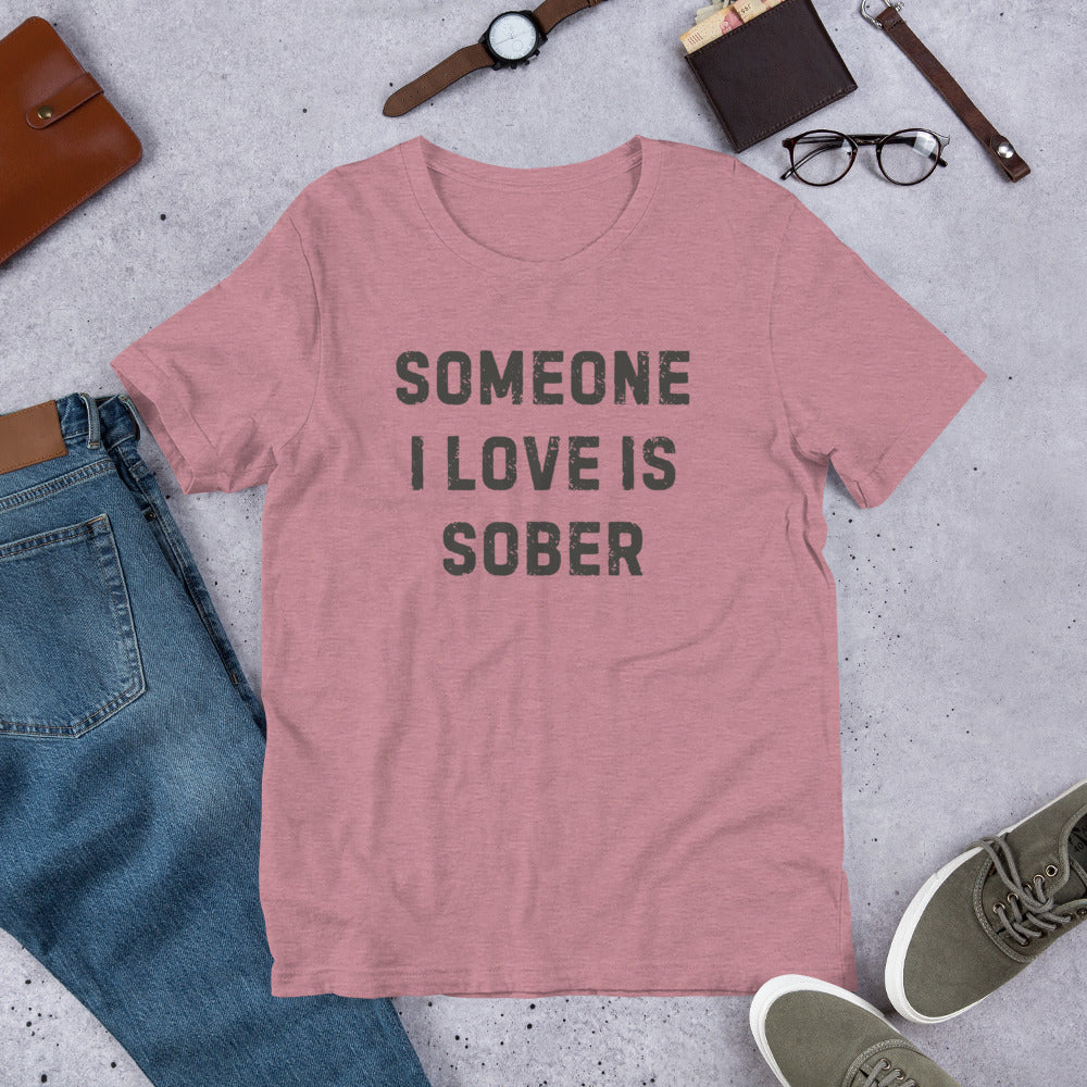 Someone I Love Unisex t-shirt (heather)