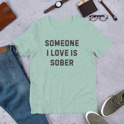 Someone I Love Unisex t-shirt (heather)