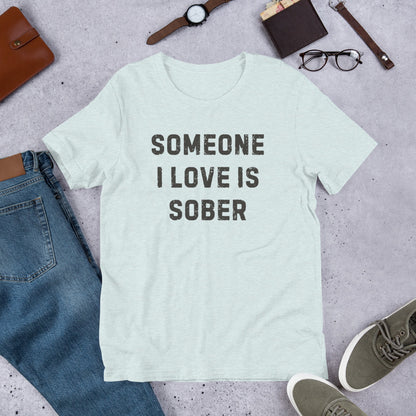 Someone I Love Unisex t-shirt (heather)