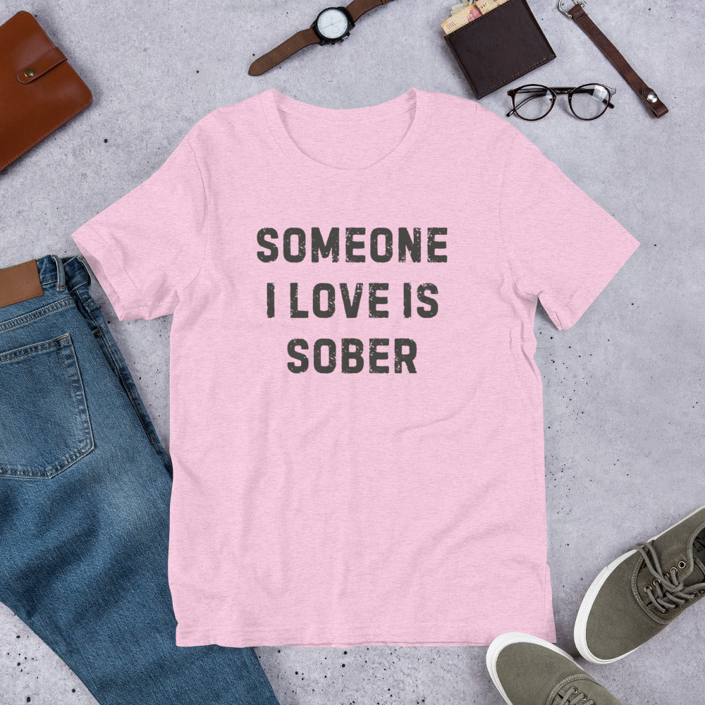 Someone I Love Unisex t-shirt (heather)