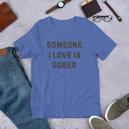 Someone I Love Unisex t-shirt (heather)